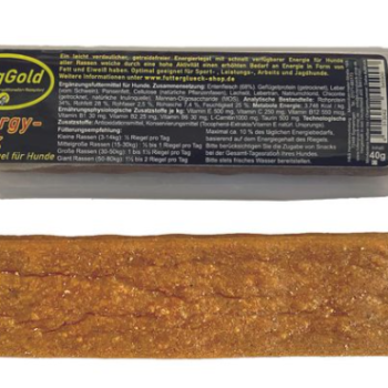 Perfekt abgestimmt auf Leistungshunde, liefert dieser getreidefreie, leicht verdauliche Riegel schnell verfügbare Energie für Power und Ausdauer.