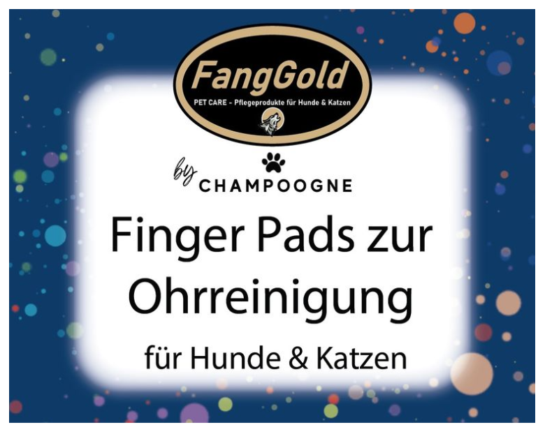 FangGold Einweg-Ohrpads für Hunde und Katzen – sanfte und effektive Reinigung der Ohren