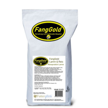 FangGold - Lamm & Reis – Hochwertiges Monoprotein-Hundefutter für eine gesunde Verdauung, glänzendes Fell und pure Lebensfreude – perfekt für sensible Hunde!