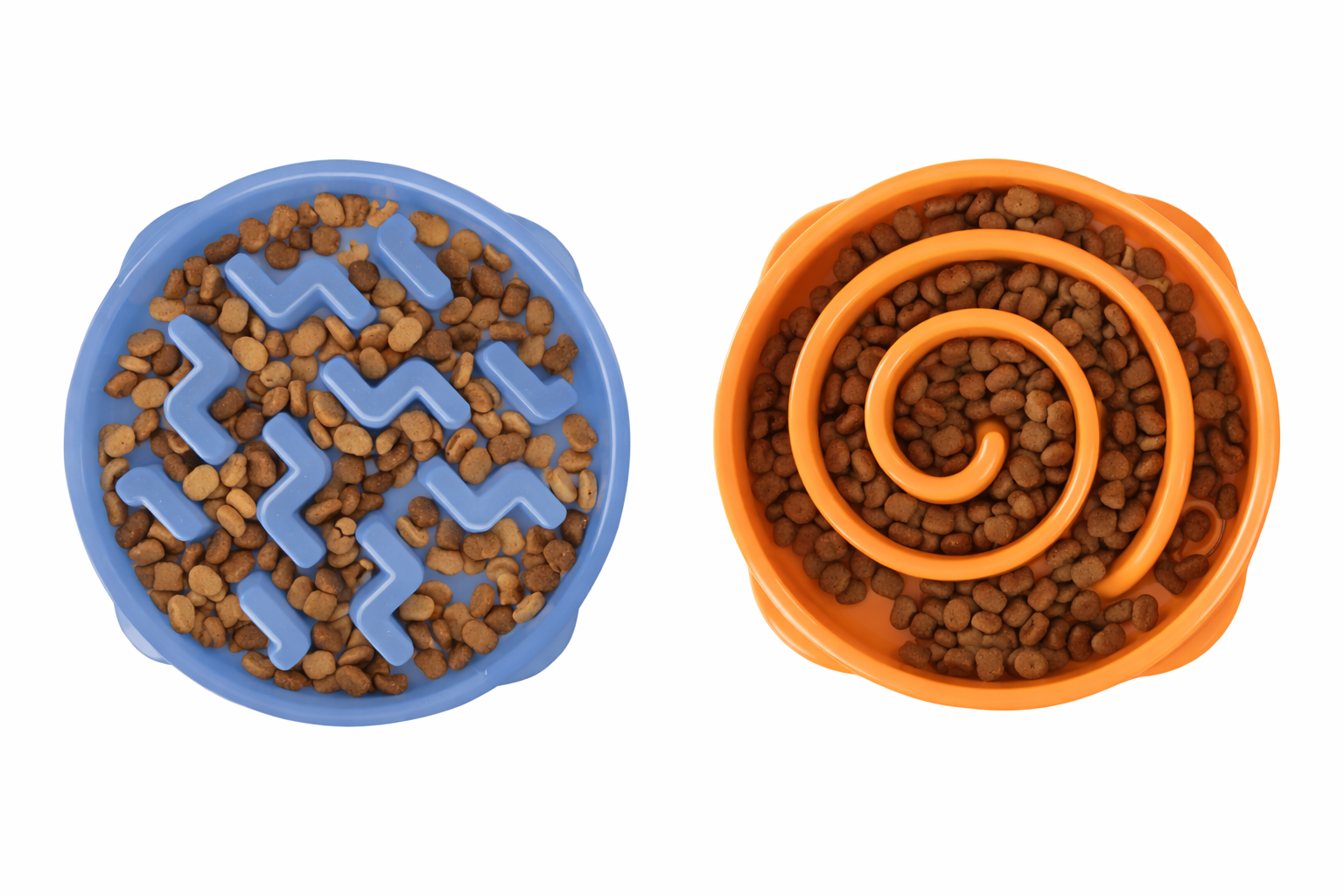 Anti-Schlingnapf für Hunde, verlangsamt das Fressen um bis zu 10x. Unterstützt die Verdauung, reduziert Blähungen und Übergewicht. Rutschfest, sicher und spülmaschinenfest.