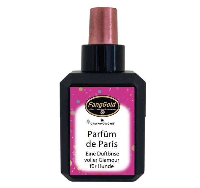 Hundeparfüm – Parfüm de Paris mit frischem Duft | FangGold by CHAMPOOGNE